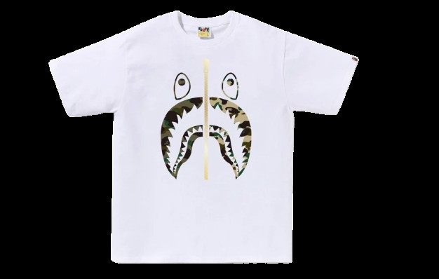 1ST CAMO SEPARATE SHARK TEE
